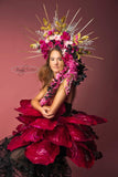 Boujee Bee LuXee ~ Pink Goddess Floral Headdress