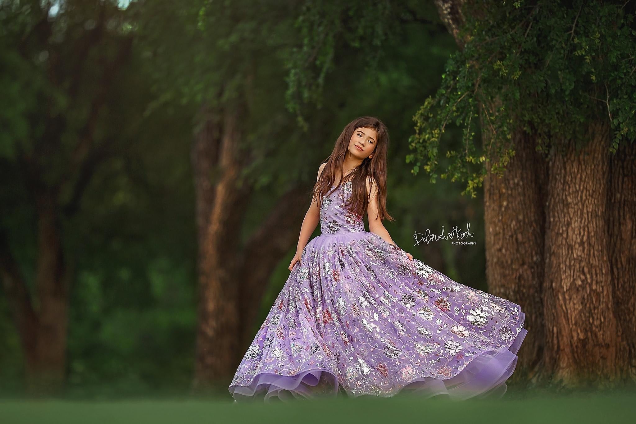 anastasia purple dress Anastasia Tween Dress