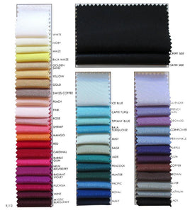 Crepe Back Shimmer Satin Solids