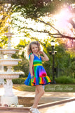 Couture Rental~ Reversible Rainbows and Watercolor