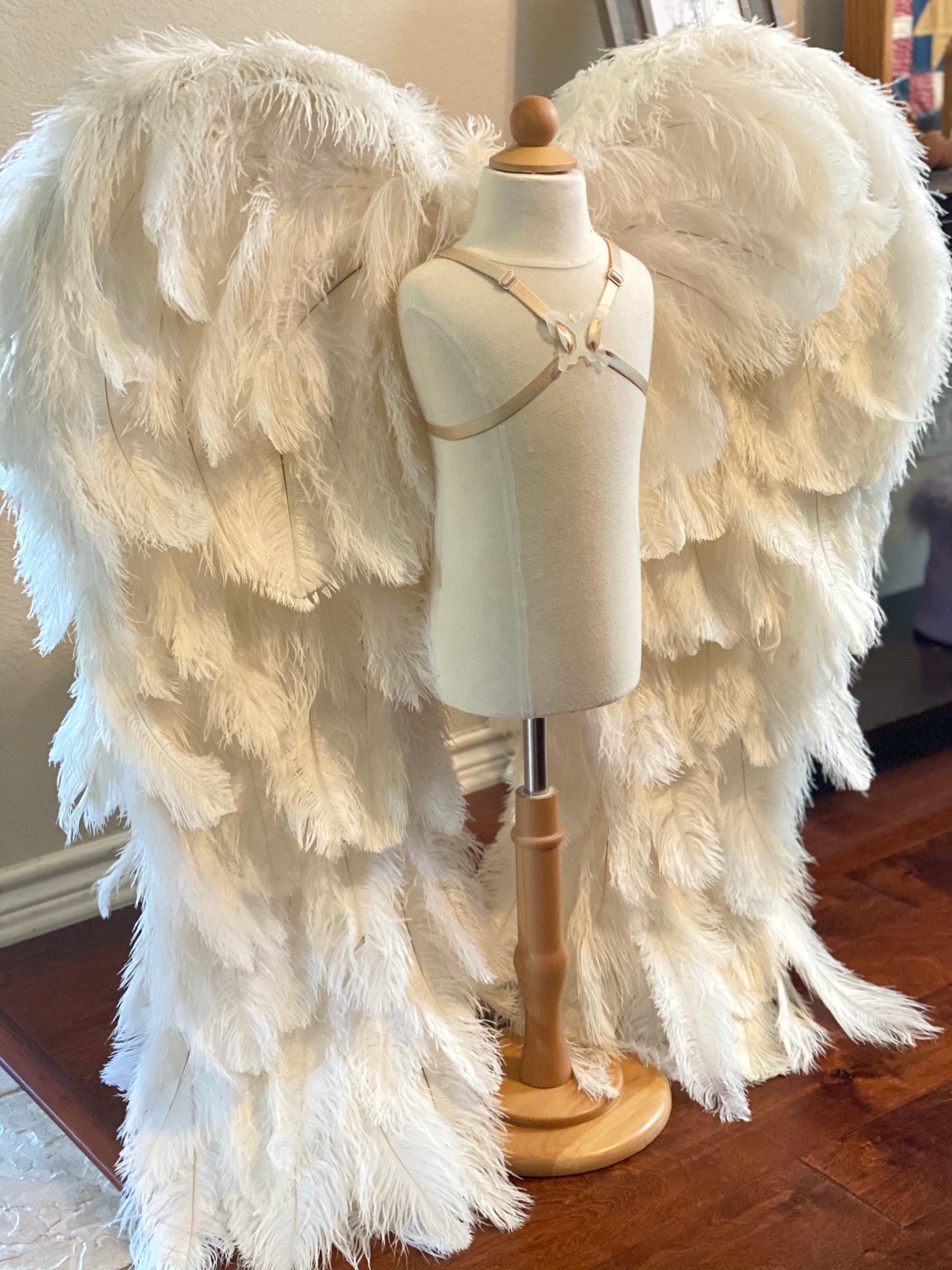 ◇2000Archives◇ ANGEL WING MUFFLER BEIGE 4E71CBB0-106A-4867-A626-