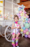 Carnival Couture~ White and Rainbow Leo~ Pre-Order