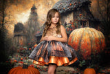 Cupcake Couture~ Halloween Ombré Spider Web Orange ~ Pre-Order