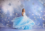 LuXee Couture Gown Rental~ Enchanted Snowflakes