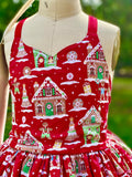 Cupcake Couture ~ Christmas Gingerbread Houses ~ Reversible~ Pre-Order